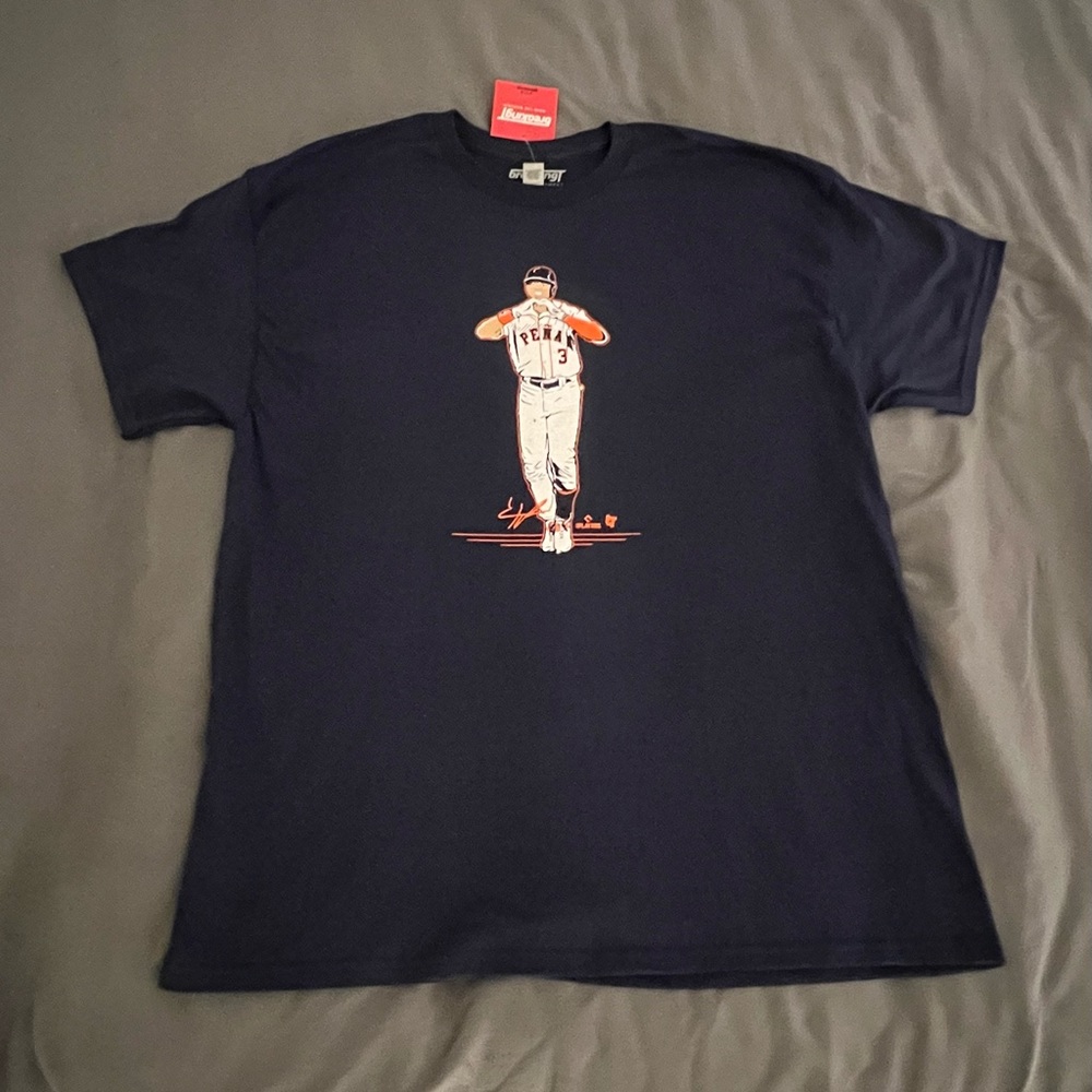 Jeremy Peña Houston Astros MLB player t-shirt New
